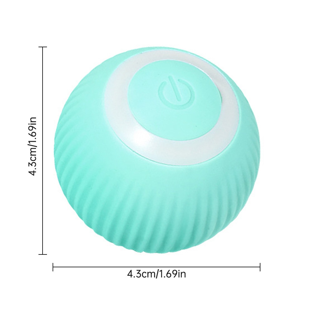 Smart Cat Ball Toys Automatic Rolling Ball Electric Cat Toys Interactive for Cats Training Self-moving Kitten Toys for Indoor