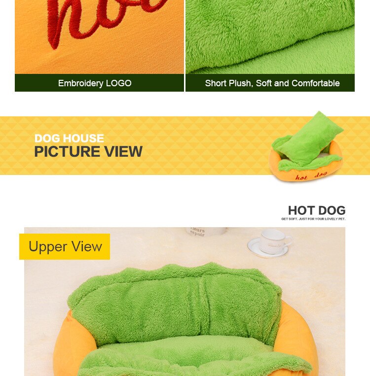 Hot Dog Bed various Size Large Dog Lounger Bed Kennel Mat Soft Fiber Pet Dog Puppy Warm Soft Bed House Product For Dog And Cat