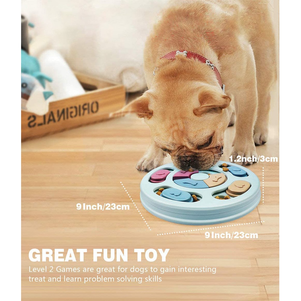 Dog Puzzle Toys Slow Feeder Interactive Increase Dogs Food Puzzle Feeder Toys for IQ Training Mental Enrichment Dog Treat Puzzle