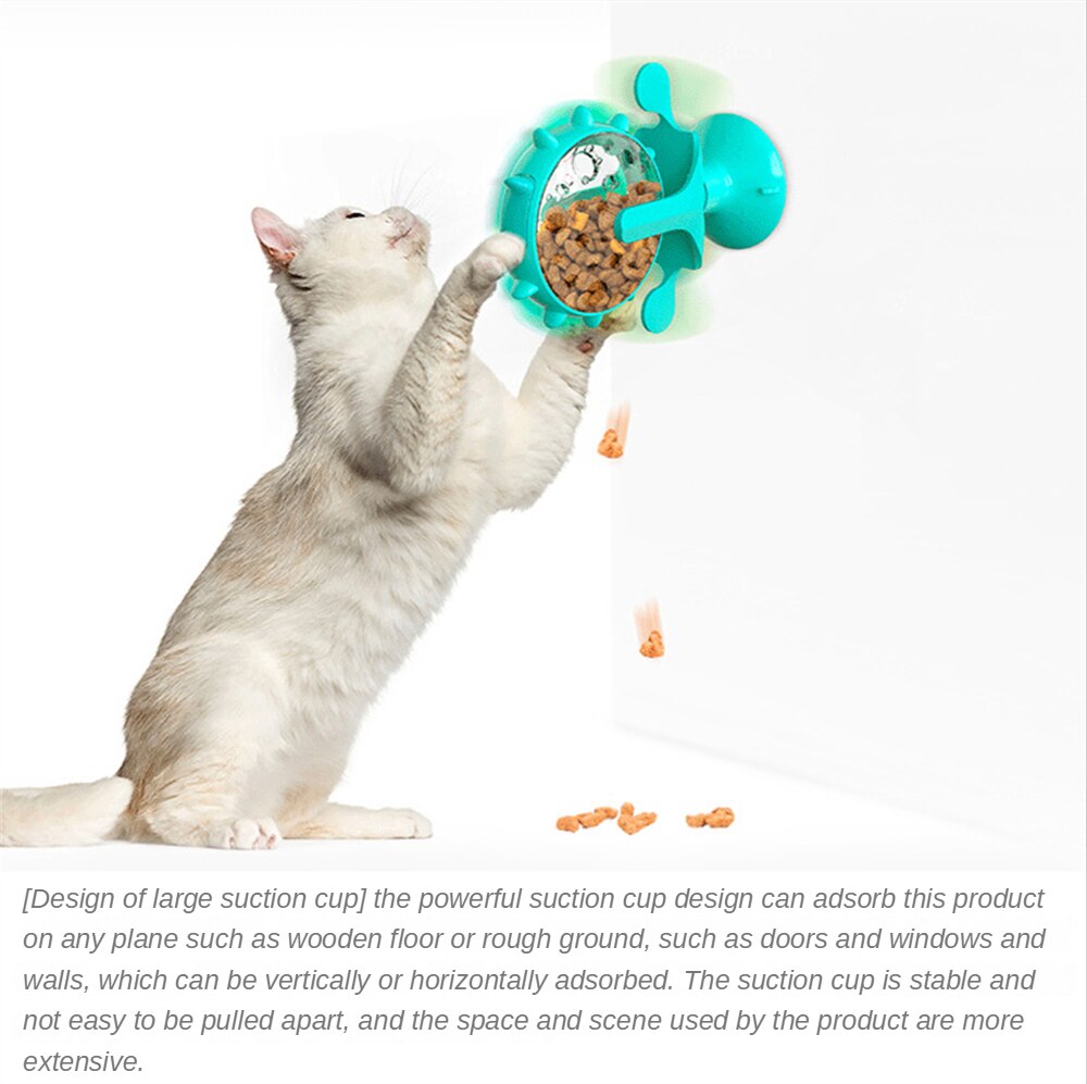 Cat Dog Spill Food Toys Eat Slowly Funny Toy Pet Slow Feeder Dispenser Training Improve Puzzle IQ for Cat Dog Puppy Toy Supplies