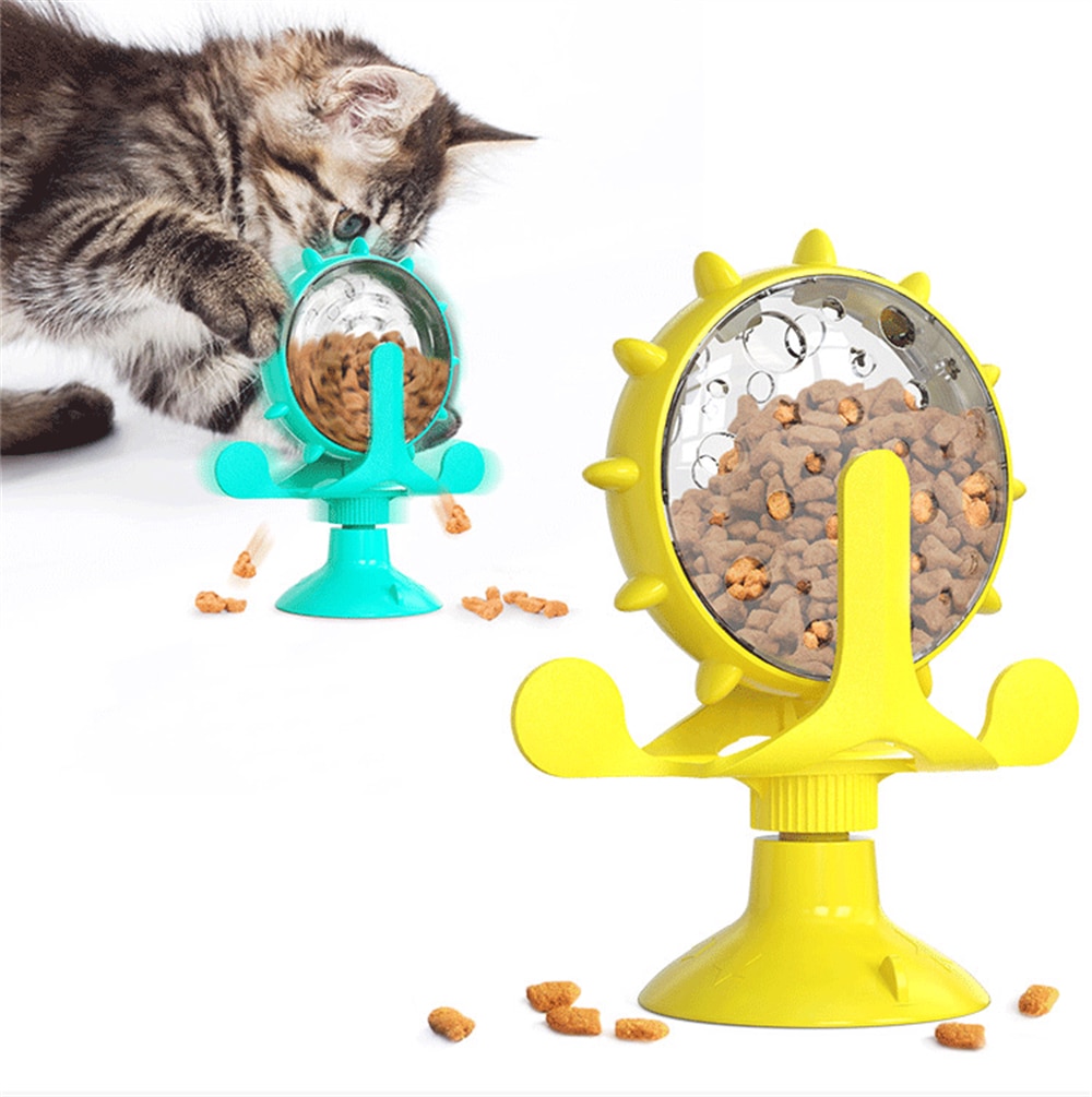 Cat Dog Spill Food Toys Eat Slowly Funny Toy Pet Slow Feeder Dispenser Training Improve Puzzle IQ for Cat Dog Puppy Toy Supplies