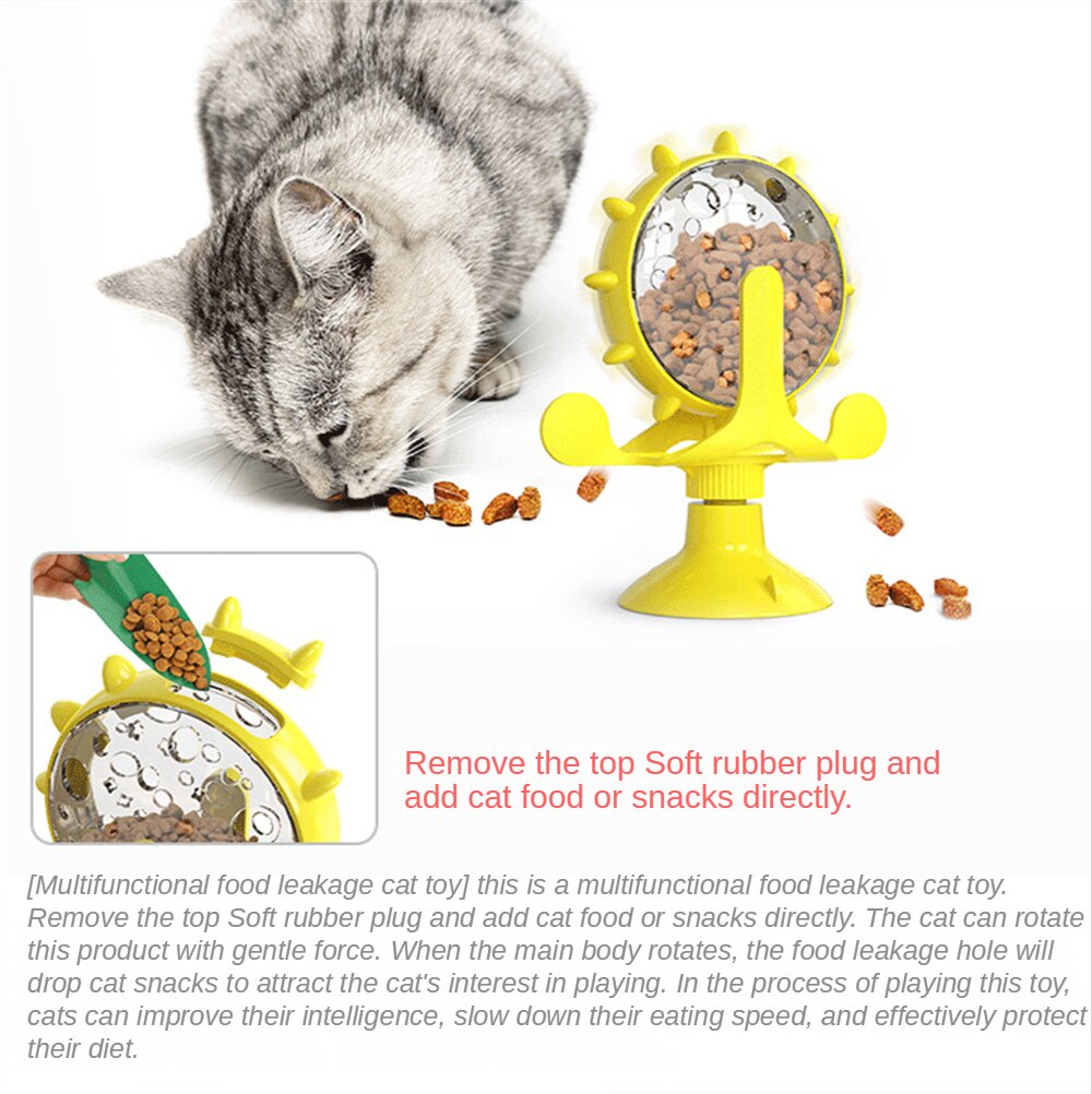 Cat Dog Spill Food Toys Eat Slowly Funny Toy Pet Slow Feeder Dispenser Training Improve Puzzle IQ for Cat Dog Puppy Toy Supplies