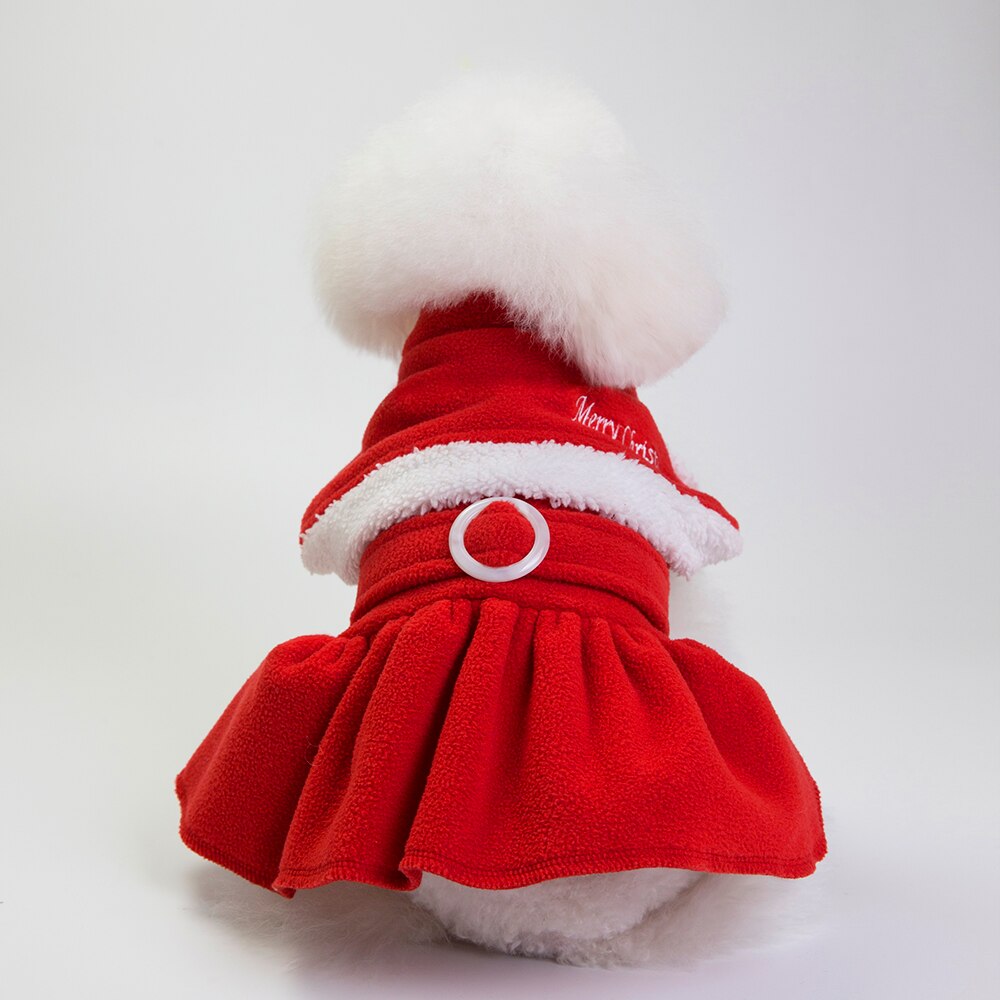 Pet Cute Dog Christmas Clothes Sweater Warm Soft Dog Cat Jumper for 2/4 Leg Puppy Kitten Holiday Pet Xmas Dress Apparel for Dogs