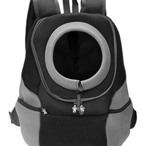 PETCUTE Pet Carrier Backpack Dog Carrier Backpack Puppy Carrier Bag Pet Travel Bags Airline Approved for Bike Hiking Outdoor
