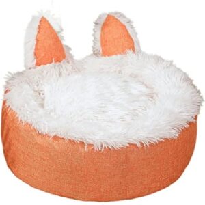 Astorpet | Dog Cat Bed, Foxy Bed for Large Medium and Small Pets, Comfortable and Comfortable, Washable (Orange, XL)