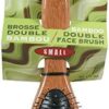 Zolux Double-Sided Bamboo Brush for Dogs 5.3 x 6 x 19.5 cm, Size S