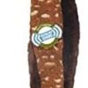 All For Paws AFP3405 Crackling Brunette Stretchy Flex Dog Toy