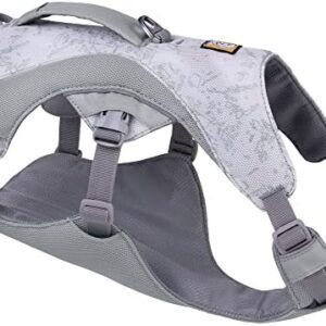 Ruffwear, Swamp Cooler Dog Harness, Lightweight with Evaporative Cooling for Hot Weather, Graphite Gray, Small