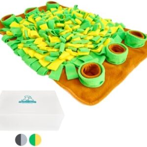 Pawfect Family® Sniffing Mat for Dogs and Cats. Interactive Sniffing Toy for Boredom. Exciting Sniffing Mat for Clever Rounds of Play, Smell Training and Activity
