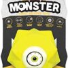 Aussie Dog Monster Treat Release Dog Toy, Yellow, Yellow