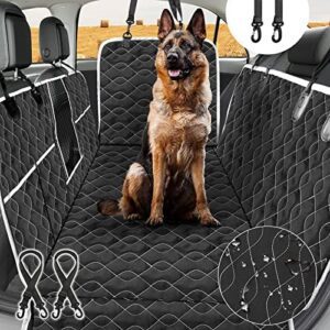 Artand Dog Car Seat Cover for Back Seat, Waterproof Backseat Protector for Pets, Back Seat Cover for Dogs,Scratchproof Nonslip Pet Hammock for Cars SUV and Trucks