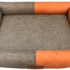 Astorpet Bicol Dog and Cat Bed, Large Pets, Medium and Small, Comfortable and Comfortable, Washable (Orange, S)