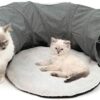Catit Vesper Cat Tunnel, Cat Toy, Grey, 41996