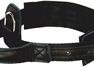 Dingo Gear 1977 Hero Polypropylene Band Dog Collar Handmade Strong Handle Adjustable S04012, Black, 300 g