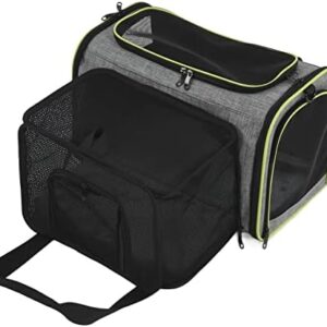 Entatial Cat Carrier, Travel Carrier for Cats. Most Airlines Approved, Ventilated for Dogs for Travel for Hiking for Cats