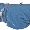 Hurtta Monsoon Coat, Dog Raincoat, Bilberry, 14 in