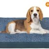 JOYELF Medium Dog Bed Mat for Small to Medium Dog, Egg Crate Foam Pet Bed Mat with Waterproof and Removable Washable Cover