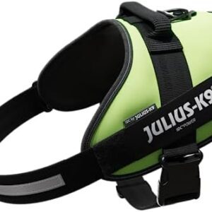 Julius-K9, 16IDC-NE-3, IDC Powerharness, dog harness, Size: 3, Neon Green