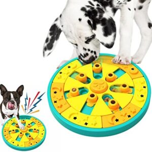 KEAGAN Dog Toy Intelligence, Snack Interactive Dog Toy, Slow Food Bowl, Suitable for Small, Medium and Large Dogs to Improve Their Intelligence
