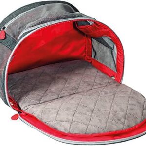 KONG Pet Carrier & Travel Bed Mat 2-in-1 for Small to Medium Cats Dogs Kittens & Puppies (Max. 18 lbs)