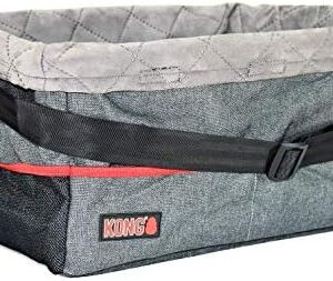 KONG Secure Dog Car Booster Seat with Built-In Tether
