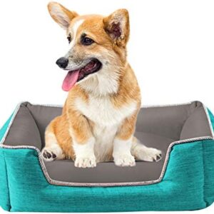PETCUTE Dog Bed/Cat Bed Washable Orthopaedic Dog Beds Dog Cushion Fluffy Cat Basket for Large Medium Small Dogs Cats