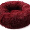 PETCUTE Large Cat Bed Fluffy Dog beds for Medium Large Dogs Cozy pet Bed Washable Soft Dog beds