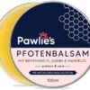 Pawlie's Paw Balm with Beeswax and Almond Oil for Dogs and Cats - Paw Protection Dog Injury, Dog Accessories Travel, Dog Shoes Replacement, Paw Care Dog, Nose Balm, Paw Cream - 100 ml