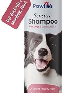 Pawlie's Sensitive Dog Shampoo Against Itching | Replenishing Dog Shampoo for Puppies & Long Hair - Grooming Dog - Against Itching in Dogs and Cats