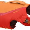 RUFFWEAR Dog Life Jacket Safety Swimming Boating Water Sports Red Sumac X-Large