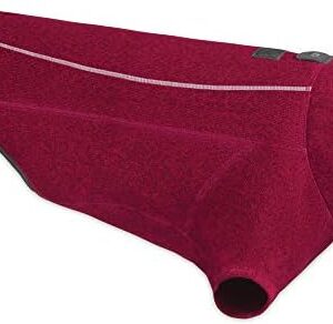 RUFFWEAR Fernie Jacket for Dogs, Quick Drying Fleece Coat – Hibiscus Pink, Large