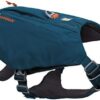 RUFFWEAR Switchbak Dog Harness with Pockets, All-Day Comfort with Built-in Pockets for Short Day Trips and Everyday Activities, Large to Very Large Dog Breeds, Blue Moon
