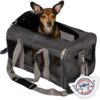 Sherpa Travel Original Deluxe Airline Approved Pet Carrier, Medium, Charcoal