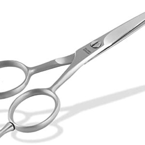 Solingen Fur Scissors Paw Scissors Made in Germany 11 cm Dog Hair Scissors with One-Sided Micro Teeth Hair Scissors Made of Rustproof Stainless Steel for Optimal Grooming for Dogs and Cats