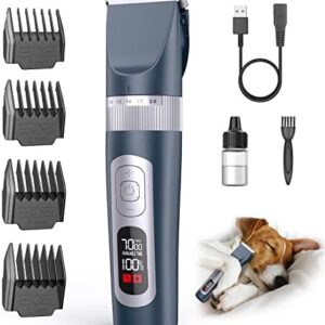 oneisall Clippers Cat Dog Clippers 5 Speed Hair Trimmer Dog Long Hair Pet Hair Trimmer
