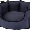 Nobby Esat 61843 Eco Comfort Bed Oval 55 x 50 x 21 cm Grey
