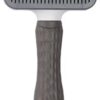 FinoPet Dog Brush / Cat Brush for All Fur Types with Automatic Self-Cleaning Button, Slicker Brush for Removal, Undercoat, Removes Tangles and Knots, Care Tool Also Suitable for Puppies
