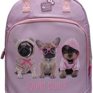Studio Pets Adjustable Backpack Various Compartments Size 40 cm Purple Official Product (CyP Brands) Colourful 40 cm Modern, Colourful, 40 cm, Modern