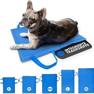 Brimbao - Dog Cooling Mat [with Carry Handles] 5 Sizes for Animals and People - Cooling Mat for Dogs - Cooling Mat Bed - Size M - 40 x 50 cm