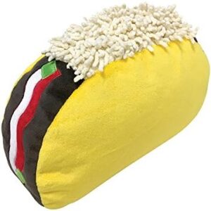 fouFIT 85613 Jumbo Plush Toy for Dogs, Taco, 9"