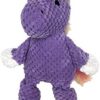 Foufou Dog 87047 Rainbow Bright Knotted Toy Small Unicorn (Purple)