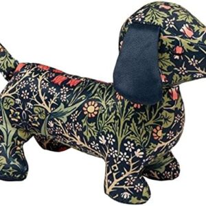 William Morris At Home Squeaky Dog Toy, Dark Blue