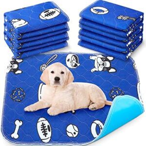 6 Pcs Washable Dog Pee Pads Puppy Pads, Reusable Pet Training Mat Dog Absorbency Wee Whelping Pad with Waterproof Odor Control for Indoor Outdoor Car Travel (28 x 32 In)
