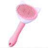 ABlight Dog Hair Brush Removes Undercoat Dog Brush Cat Brush Short to Long Hair Suitable Gentle Cat Brush Slicker Brush Self-Cleaning Slicker Brush for Hair Loss and Grooming