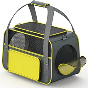 ANSTA Soft-Side pet Carrier, Dog and cat Bags, Durable Dog Carrier for Small Dogs