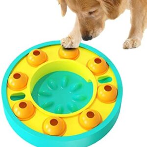 Abhpjuy Puzzle Interactive Dog Toy Training Treasure Hunt Slow Food Leakage Food Tray Pet Supplies