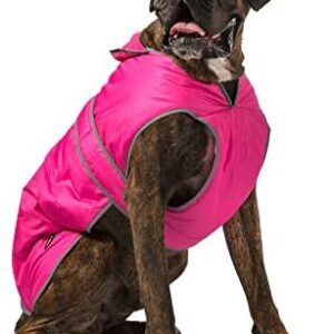 Ancol Muddy Paws Stormguard Coat Raspberry Pink Extra Large XL ( Length 60cm/ to fit girth 72-88 cm)