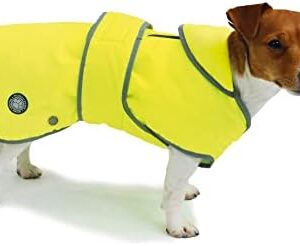 Ancol Muddy Paws Stormguard Dog Coat Hi-Vis XL (60cm Length or 72-88cm Girth)