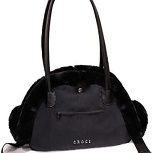 Bag PLUSHIE Black 36X22X25 CM