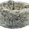 Bobby Poilu Dog Bed Cushion Large Medium Small with Removable Cover Beige 50 x 25 cm